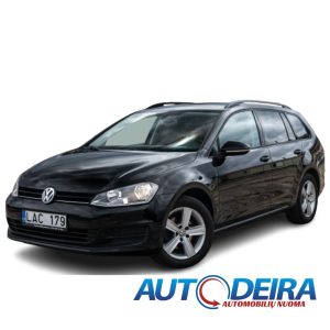 VW Golf autodeira nuoma juodas